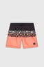 O'Neill Cali Stripe 14" Swimshorts - Coral Upside Down
