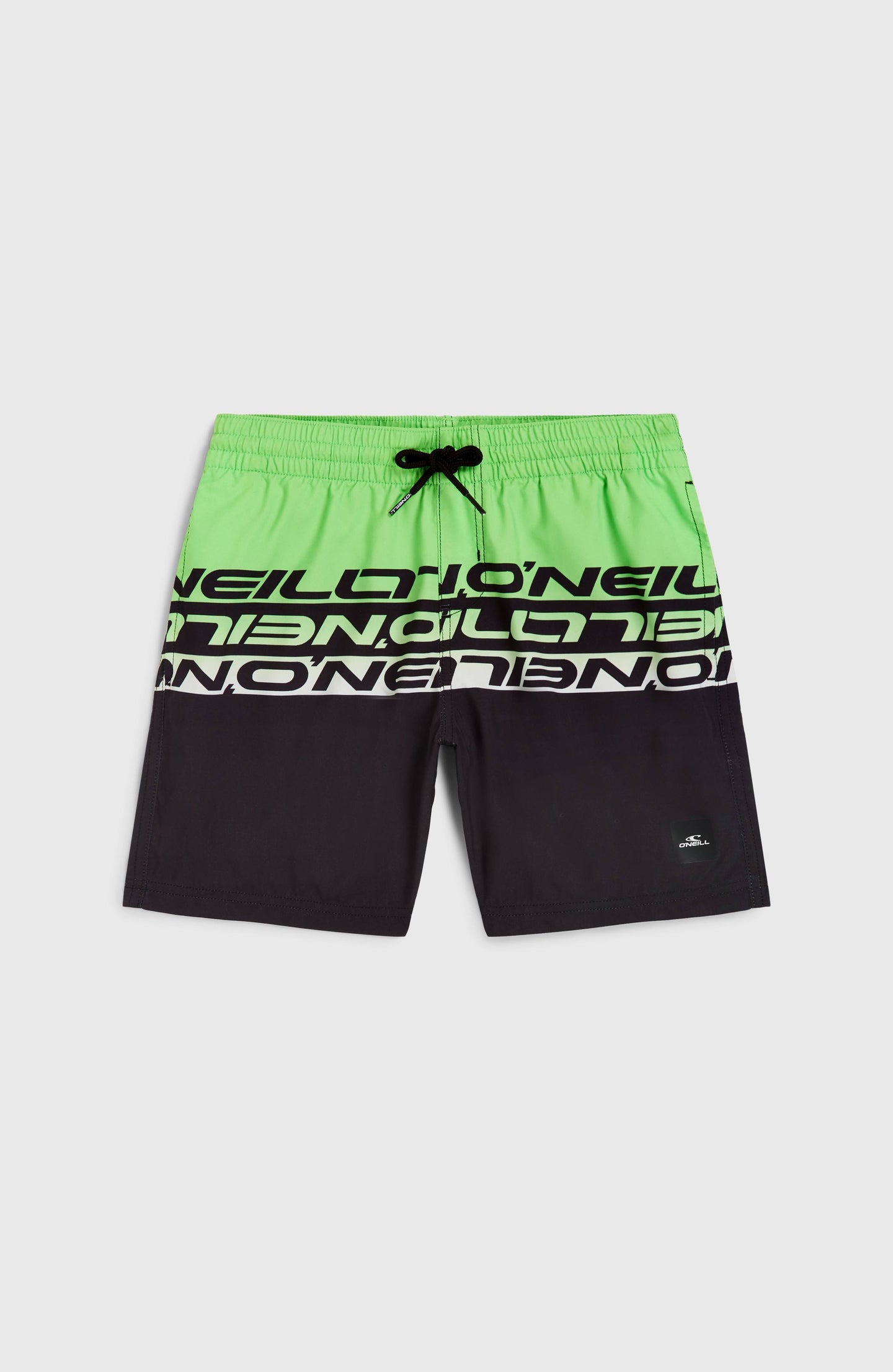 O'Neill Cali Stripe 14" Swimshorts - Green Upside Down