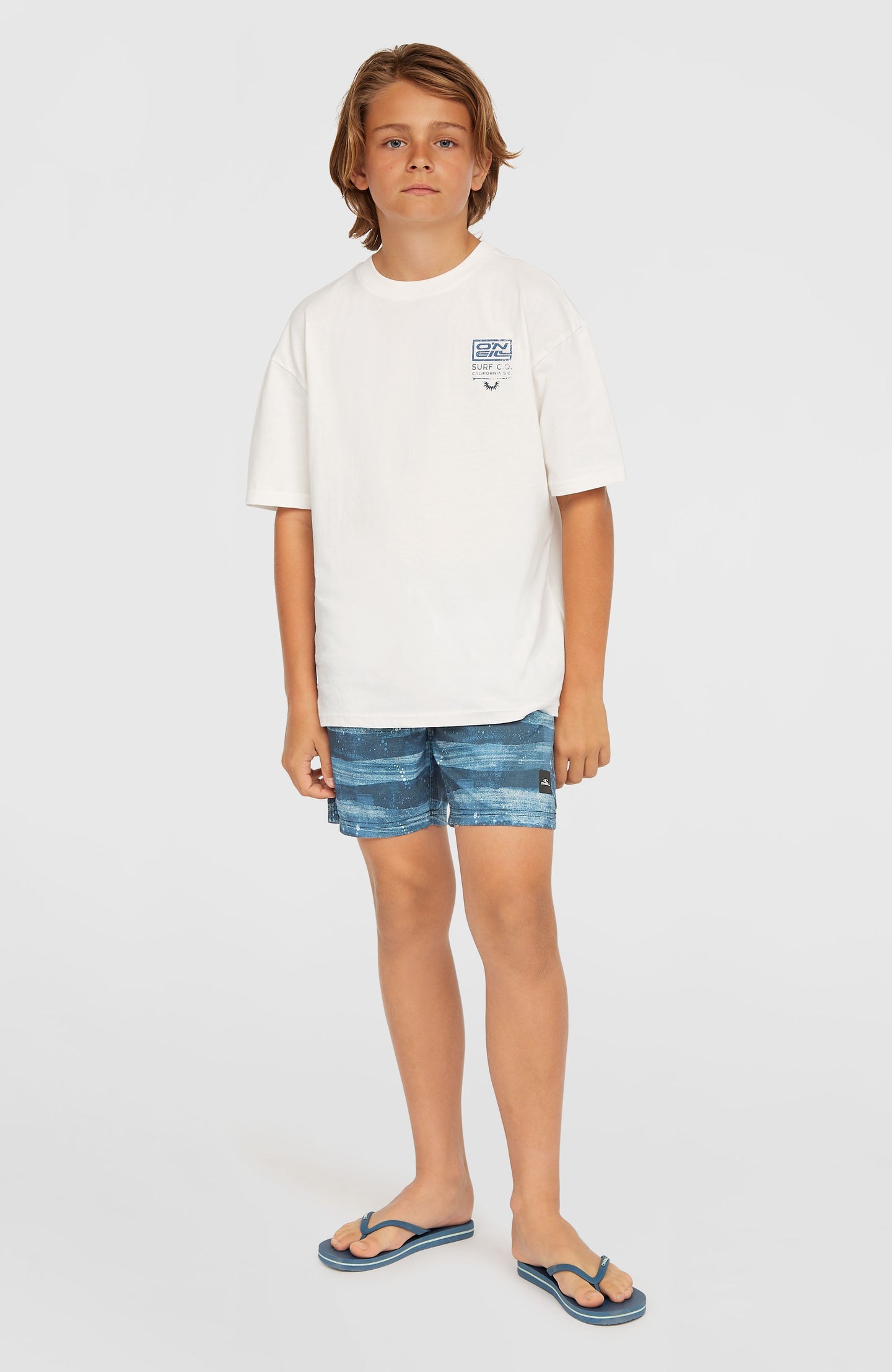 O'Neill Cali Gradient 14" Swimshorts - Blue Melted Stripe Boys