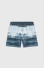 O'Neill Cali Gradient 14" Swimshorts - Blue Melted Stripe Boys