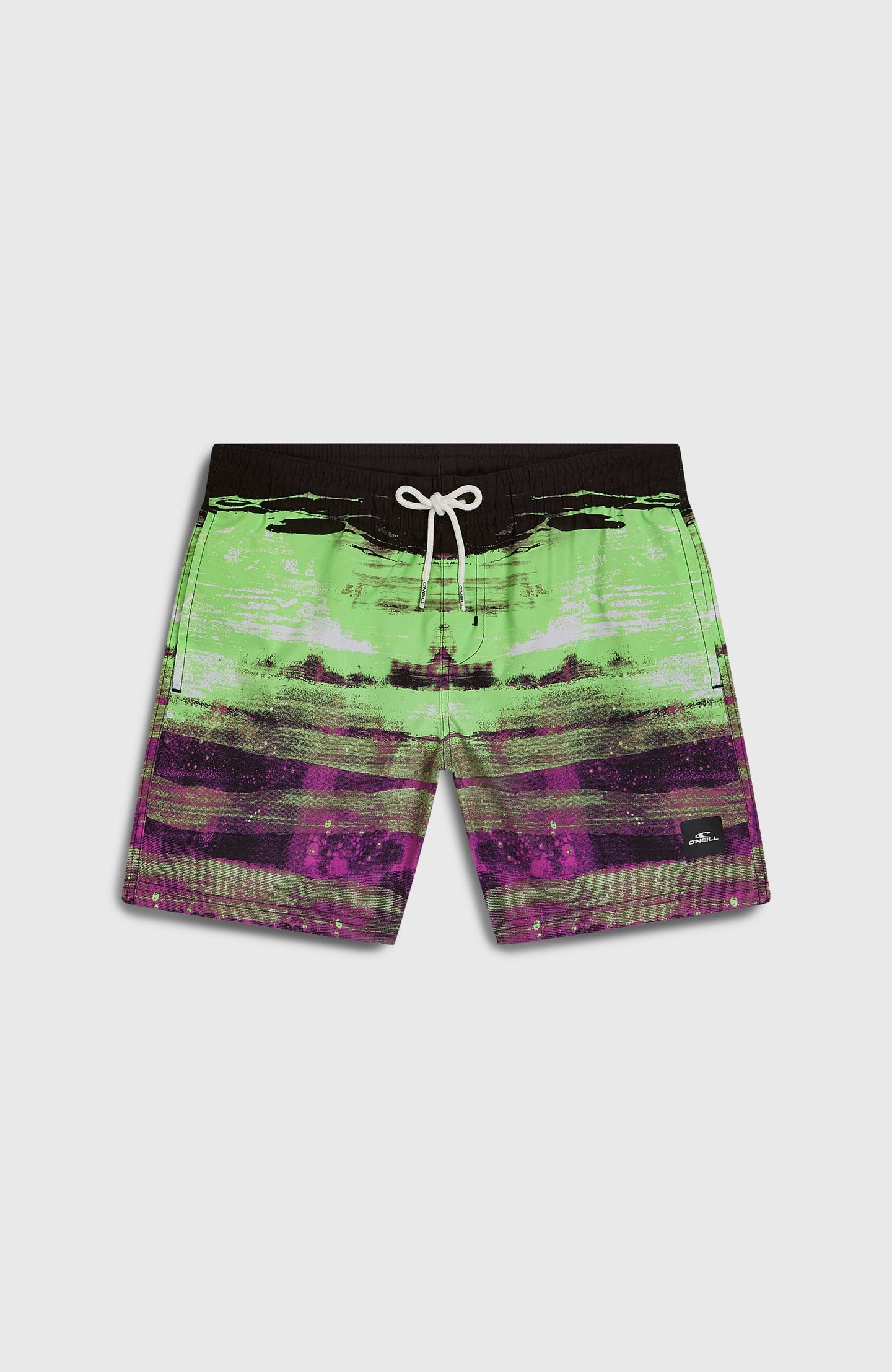 O'Neill Cali Gradient 14" Swimshorts - Black Melted Stripe Boys