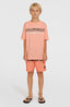 O'Neill Stripe T-Shirt - Coral Pop