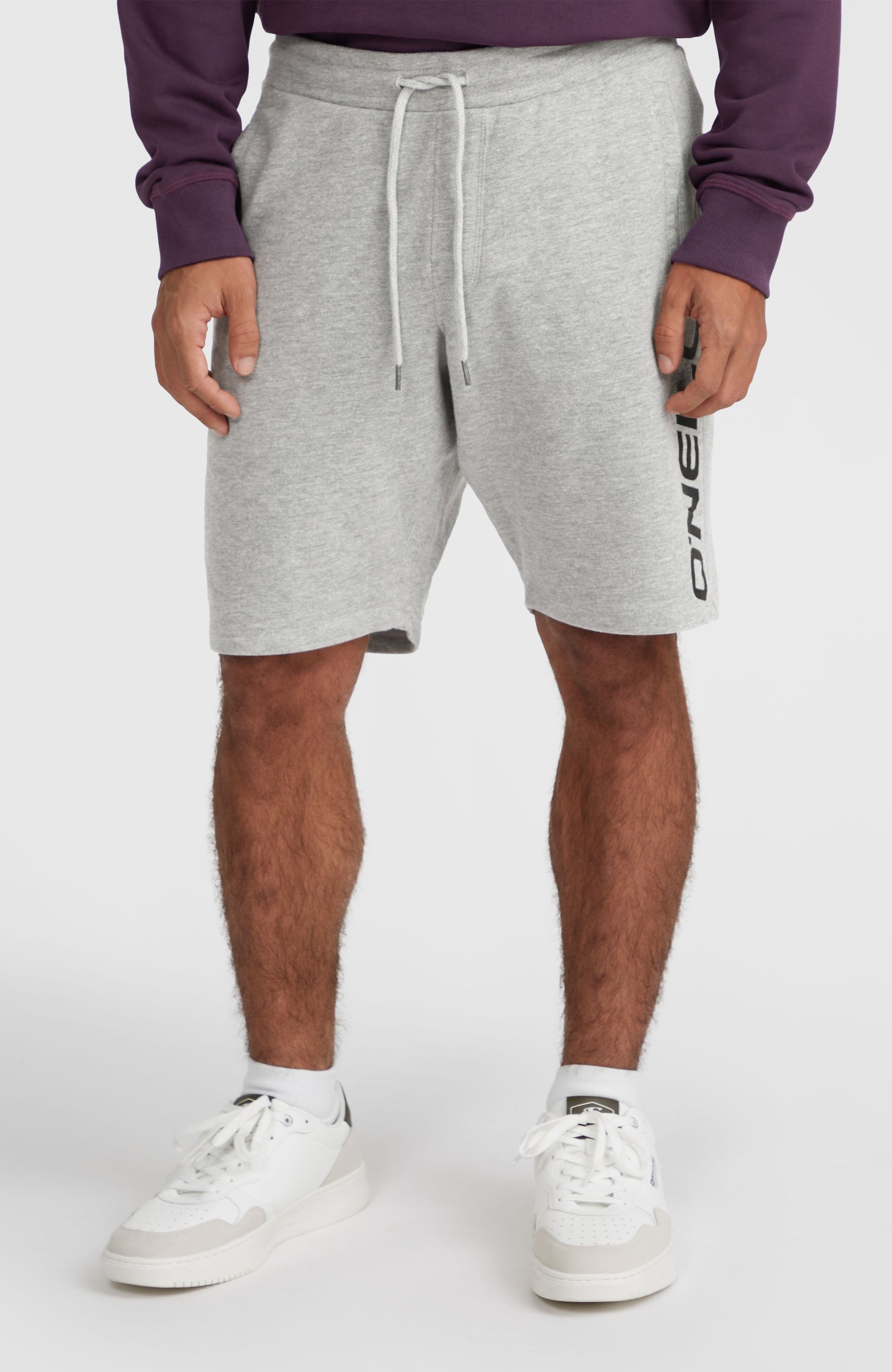 O'Neill Logo Sweatshorts - Silver Melee -A