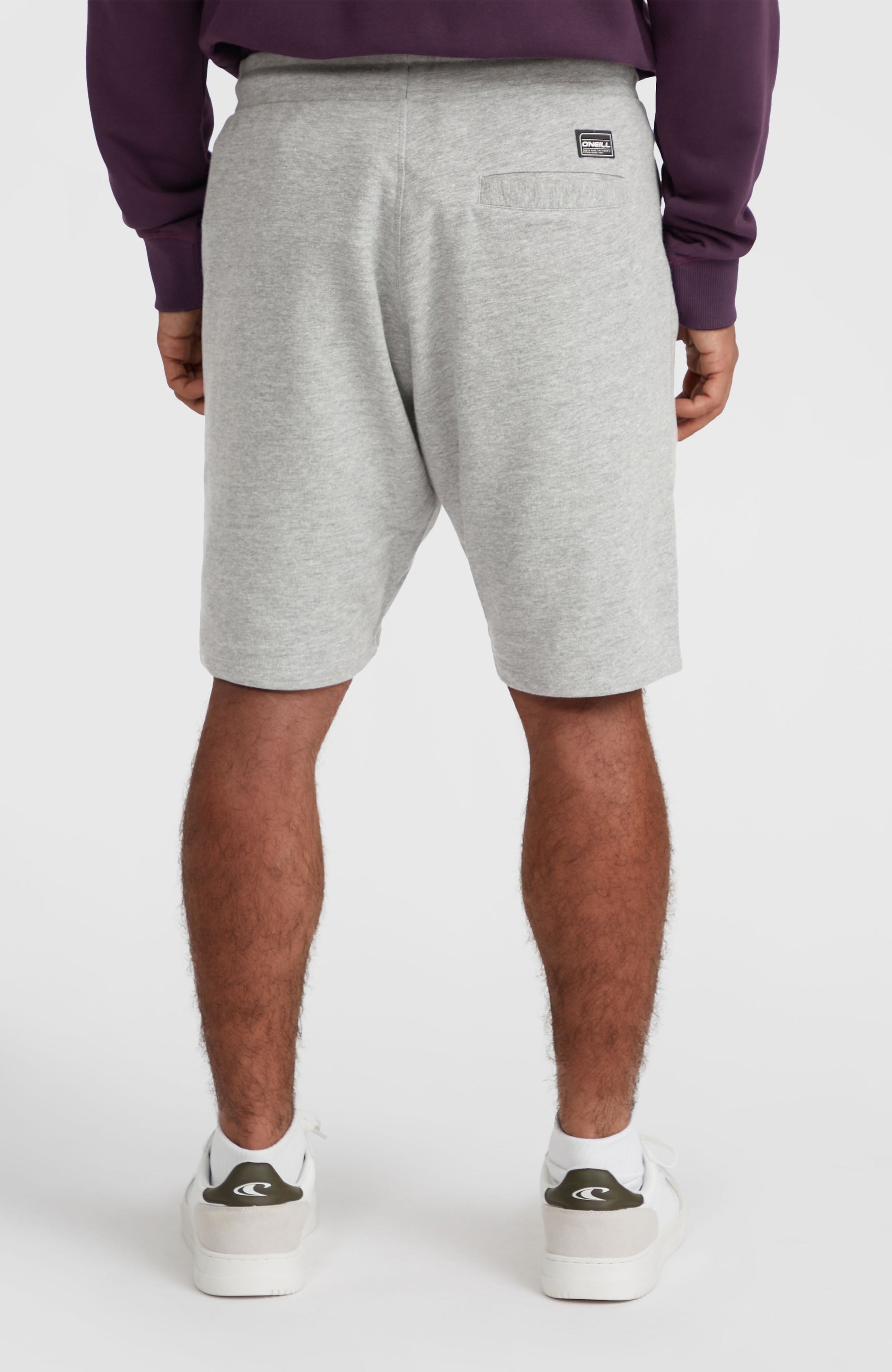O'Neill Logo Sweatshorts - Silver Melee -A