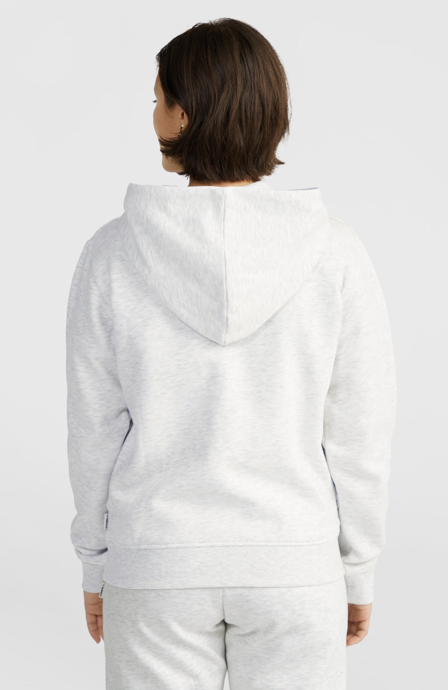 Noos Wow Hoodie - White Melange