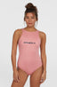 Essentials O'Neill Logo Swimsuit - Ash Rose