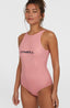 Essentials O'Neill Logo Swimsuit - Ash Rose