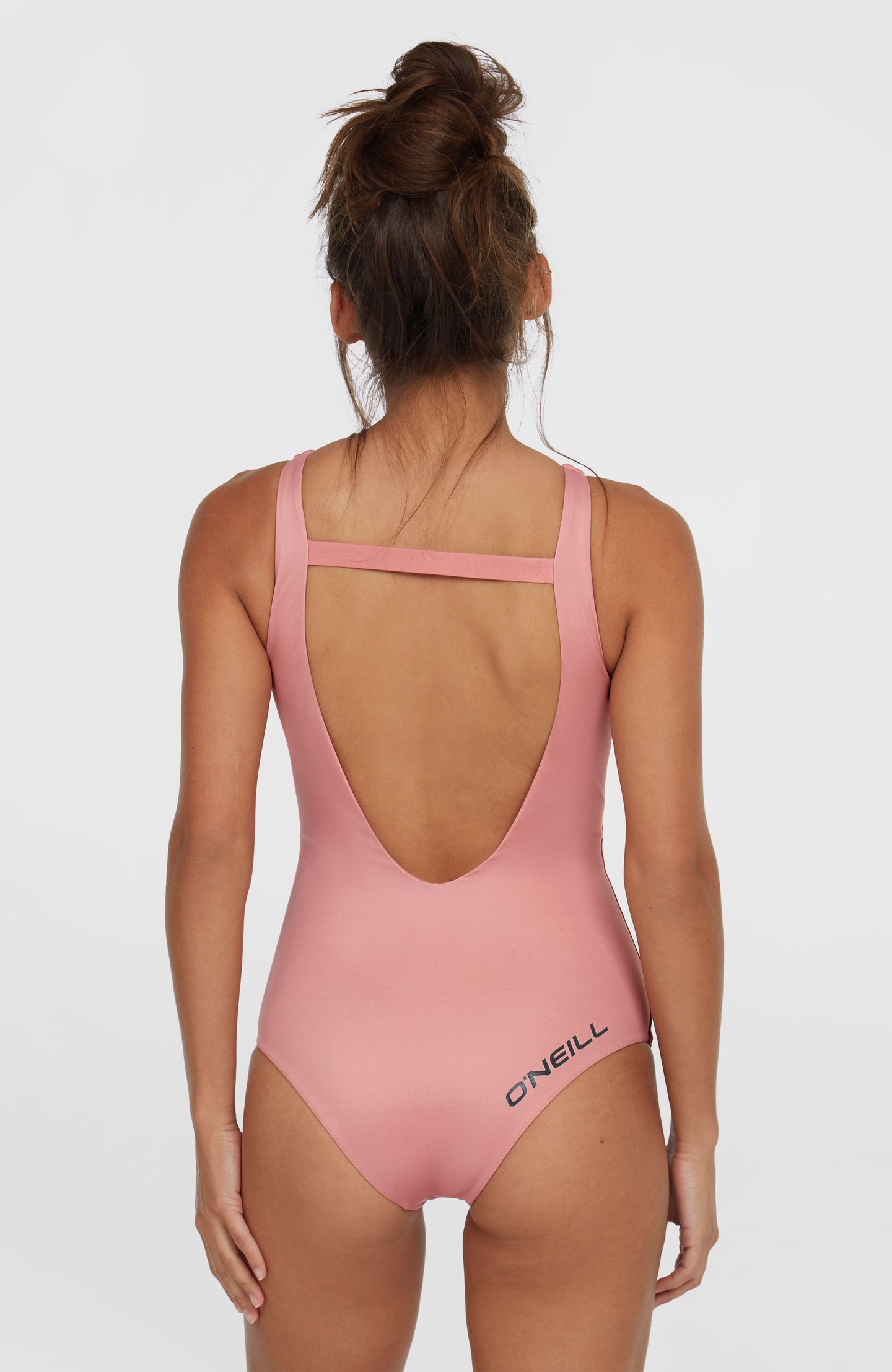 Essentials O'Neill Logo Swimsuit - Ash Rose