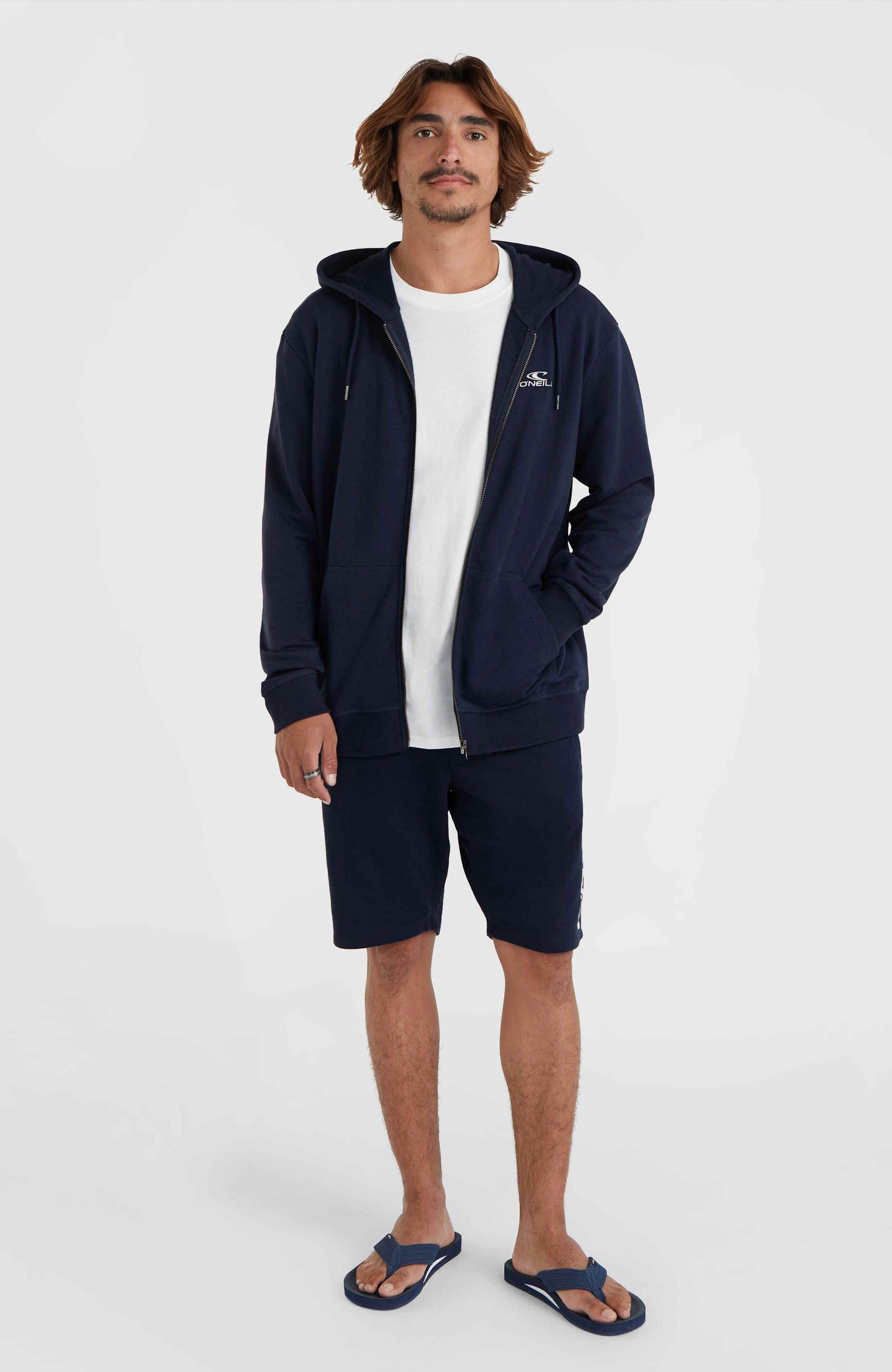 O'Neill Small Logo Fz Hoodie - Ink Blue