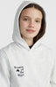 Noos Wow Hoodie - White Melange