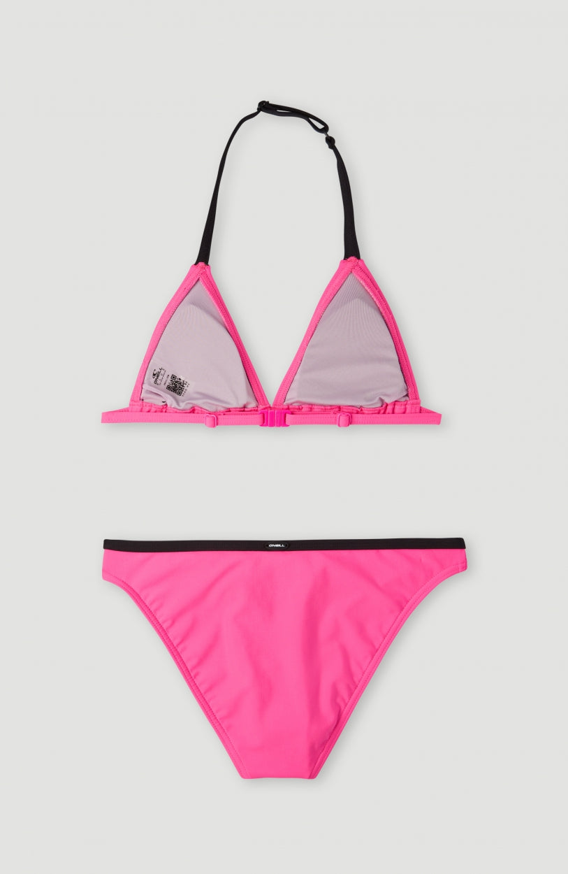 Essentials Triangle Bikini - Rosa Shocking