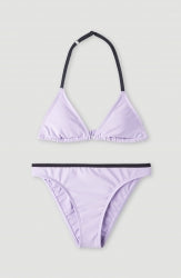 Essentials Triangle Bikini - Purple Rose