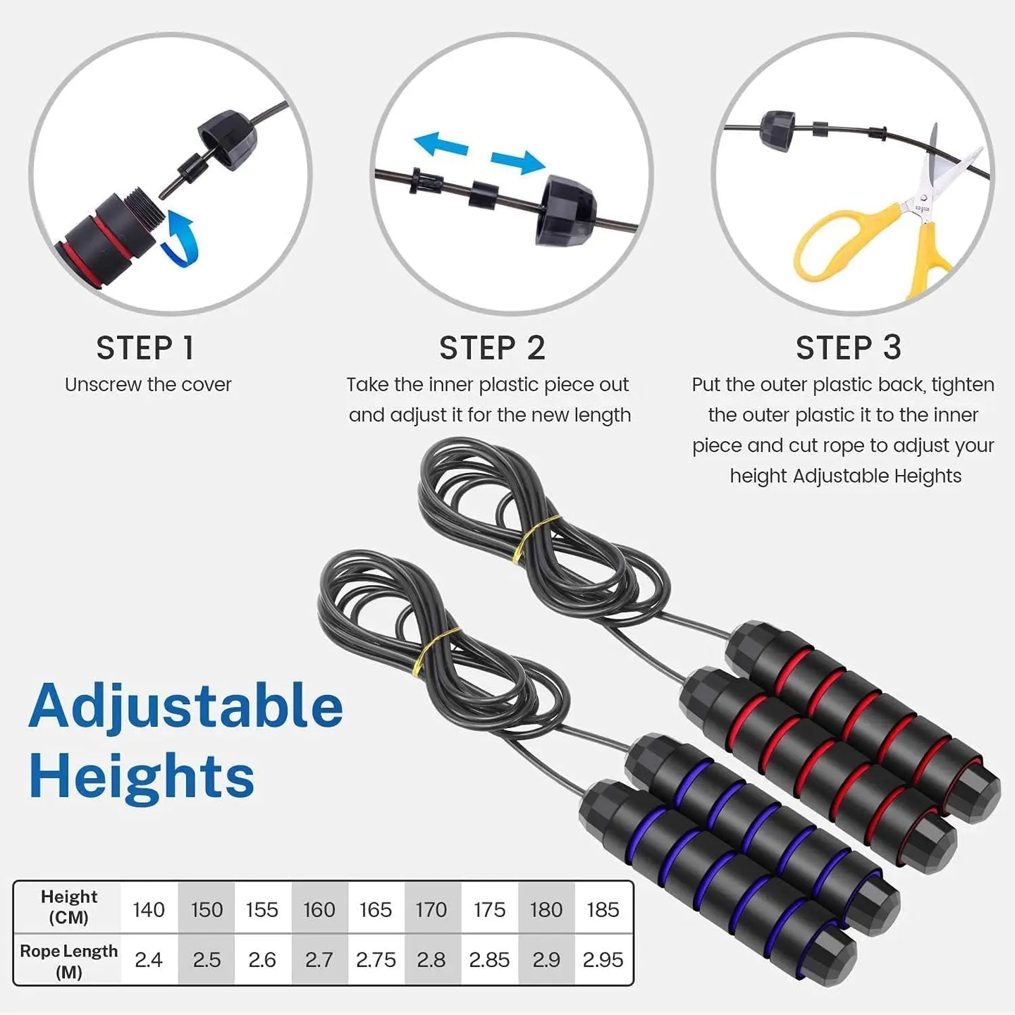 Adjustable Jump Rope