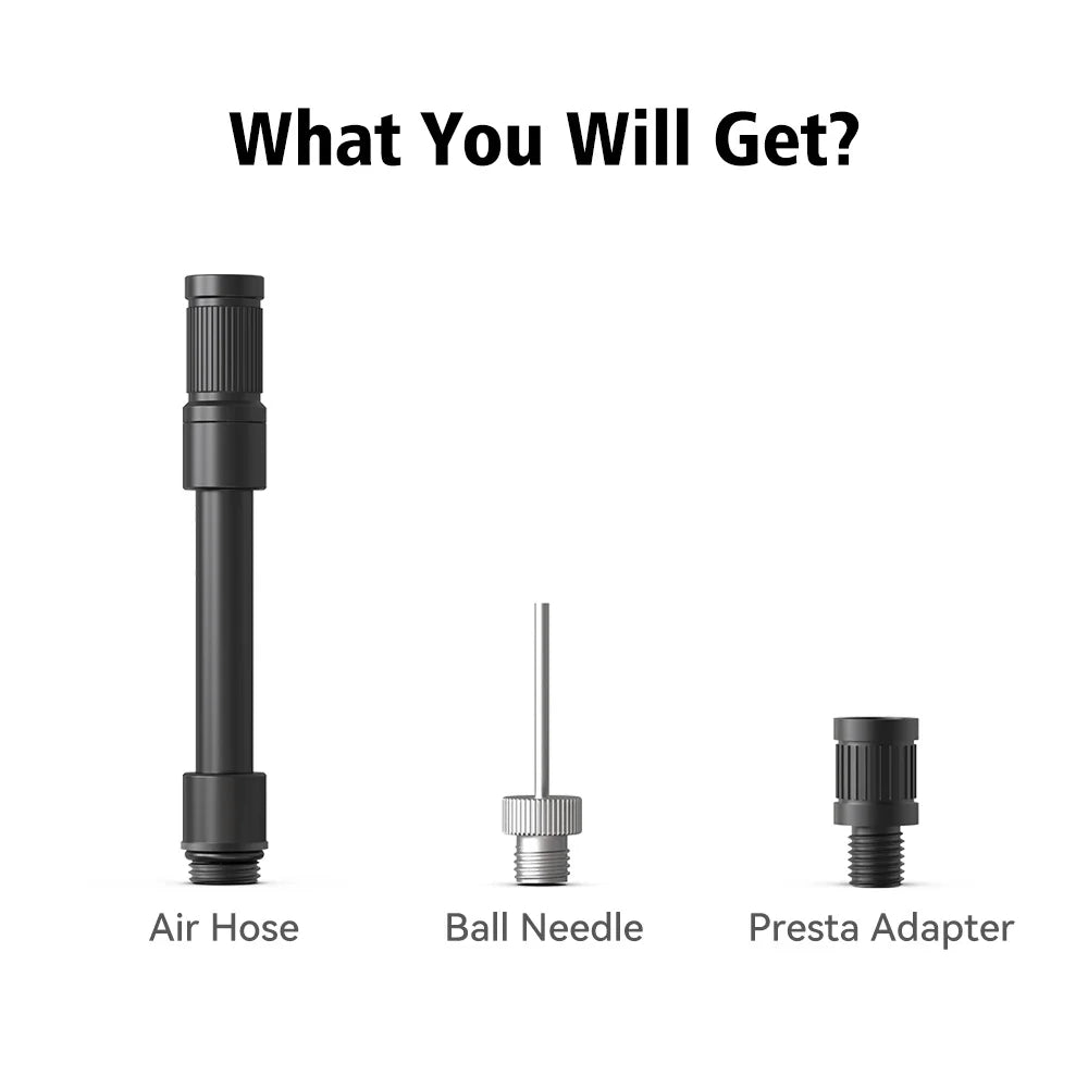 Airbank Extension Tube for AS100 – Flexible Air Hose & Valve Adapter for Bike Pumps