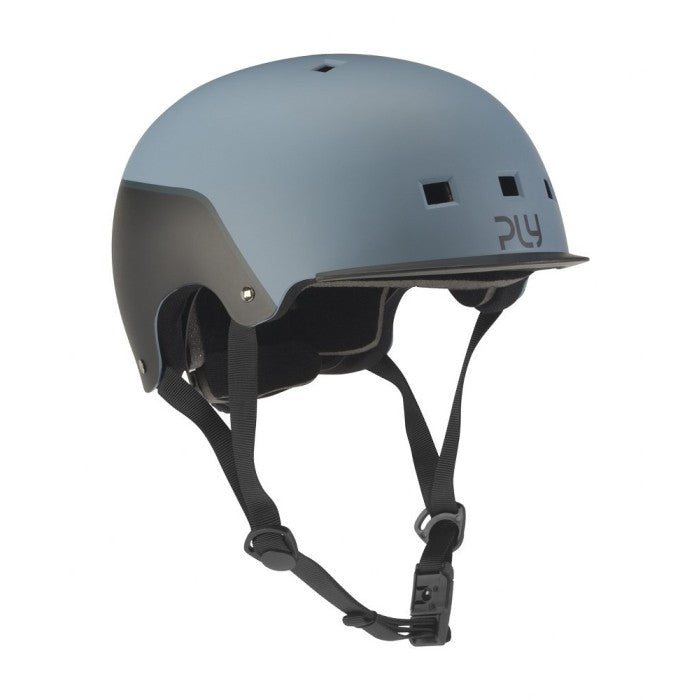 roces-ply-skate-helmet-black-blue | side view 